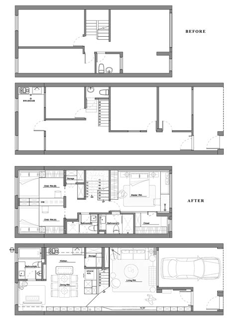 長型房屋設計圖|告別陰暗！長型透天厝的採光、餐廚、樓梯設計解方大公開